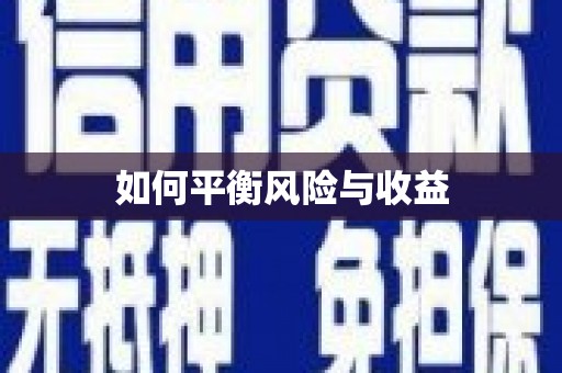 芳苑如何平衡风险与收益