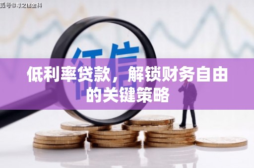 芳苑低利率贷款，解锁财务自由的关键策略
