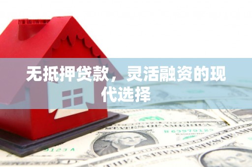 芳苑无抵押贷款，灵活融资的现代选择