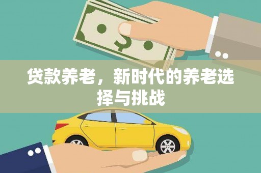 芳苑贷款养老，新时代的养老选择与挑战