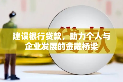 芳苑建设银行贷款，助力个人与企业发展的金融桥梁