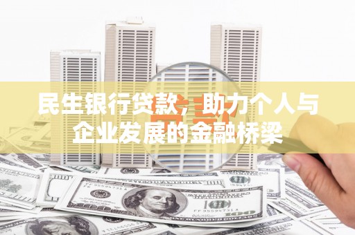 芳苑民生银行贷款，助力个人与企业发展的金融桥梁