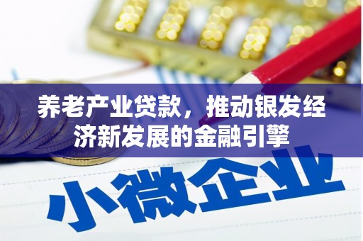 芳苑养老产业贷款，推动银发经济新发展的金融引擎