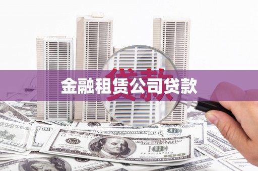 芳苑金融租赁公司贷款