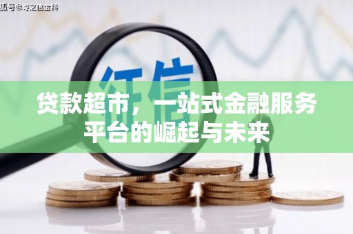 芳苑贷款超市，一站式金融服务平台的崛起与未来