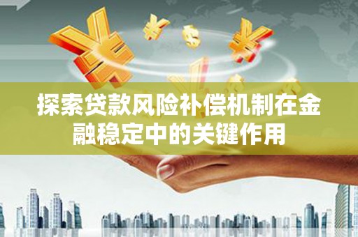 芳苑探索贷款风险补偿机制在金融稳定中的关键作用