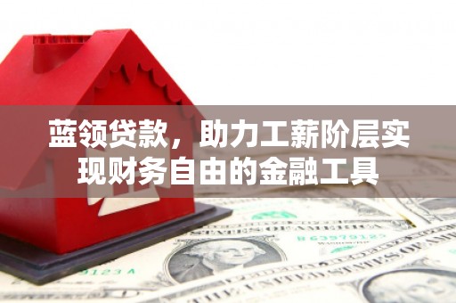 芳苑蓝领贷款，助力工薪阶层实现财务自由的金融工具