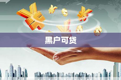芳苑黑户可贷