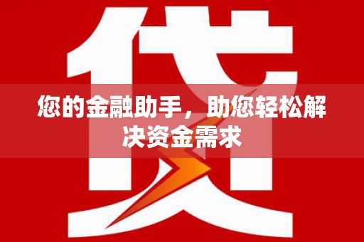 芳苑您的金融助手，助您轻松解决资金需求