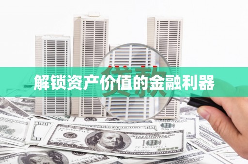 芳苑解锁资产价值的金融利器